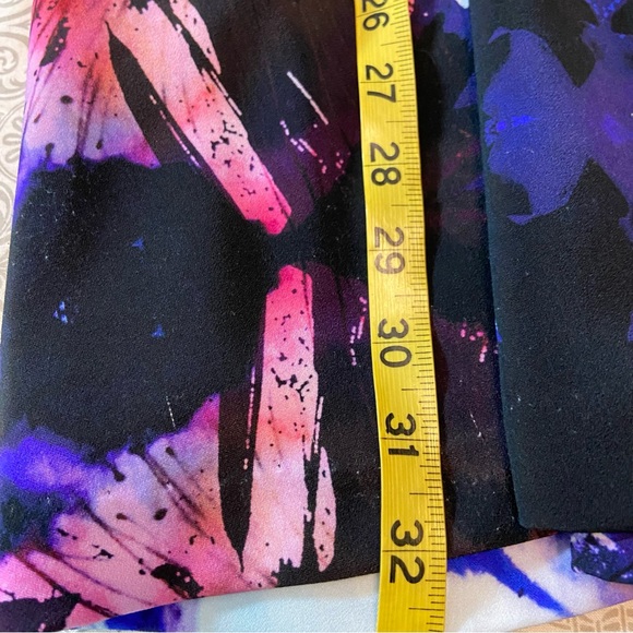 Askari Abstract Sleeveless Mini Dress XSmall xs tank sundress - Picture 11 of 11